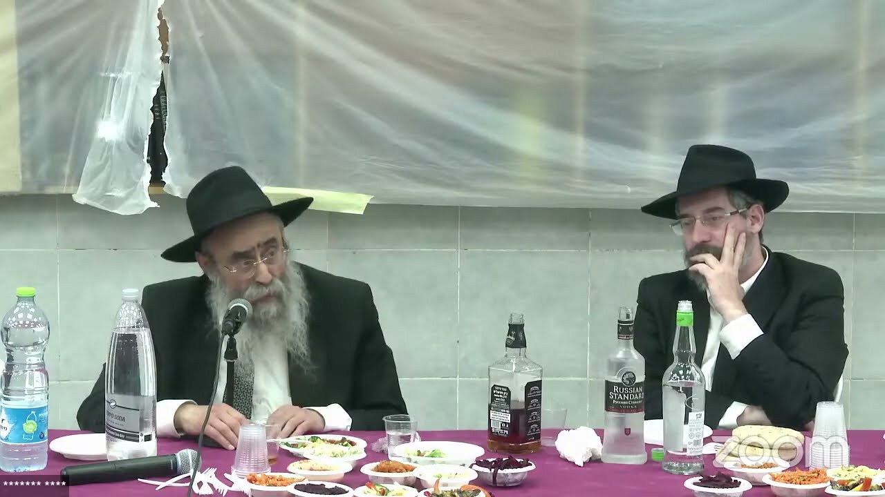 התוועדות חסידית י"א ניסן  עם הרבנים הרב מנחם מענדל גלוכובסקי והרב משה אורנשטיין שנת תשפ"ד