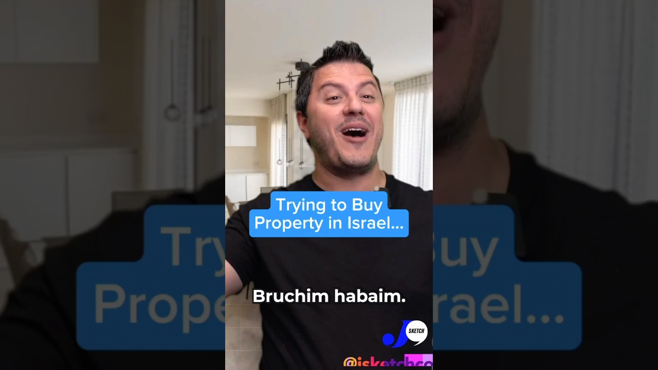 Trying to buy property in Israel #shorts #comedy #israel #sketchcomedy #parody