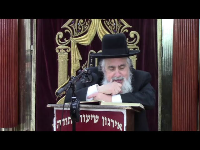 הכנה לפורים -  הרב אילעזר גינזבורג