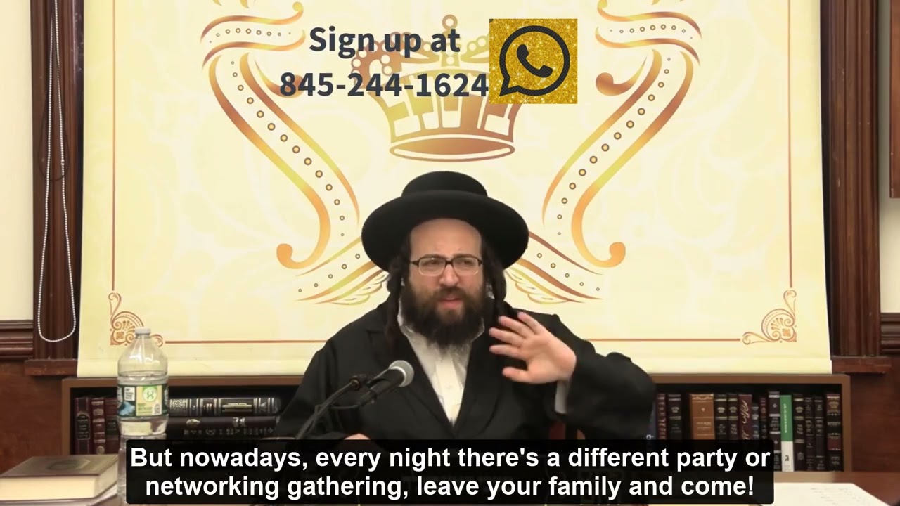 Rabbi Yoel Roth - Your job isn't the most important thing in your life