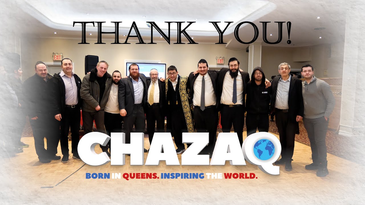 Thank You from Chazaq!