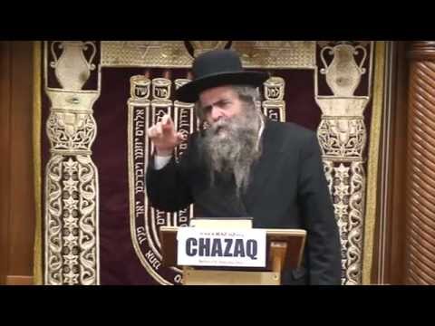 CHAZAQ Shiur with Rav Avraham Schorr on "Everyone Can Improve Thru the Honey Sweet Torah"