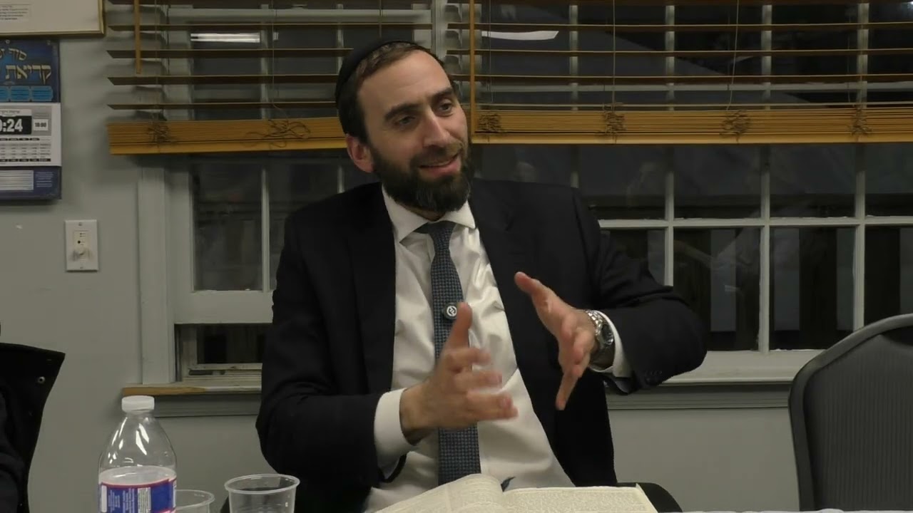 Rabbi Tzvi Seidman Mishmar Parshas Vayikrah at Bais Medrash Ohr Chaim