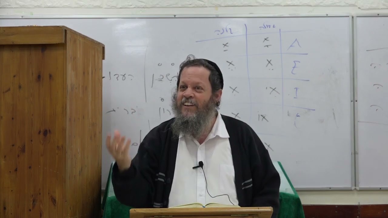 שמואל א פרק יב | הרב אהרן פרידמן, ראש הישיבה