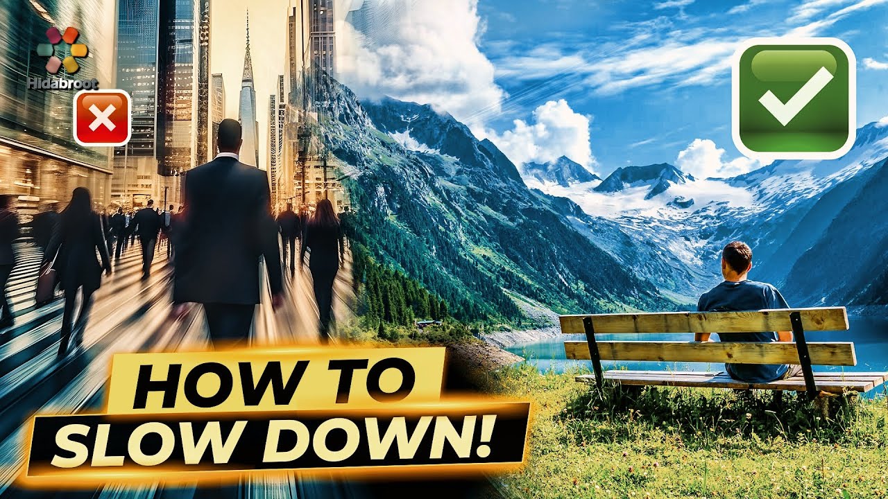 How To Make Your Life Slow Down! - Rabbi Eli Karmel
