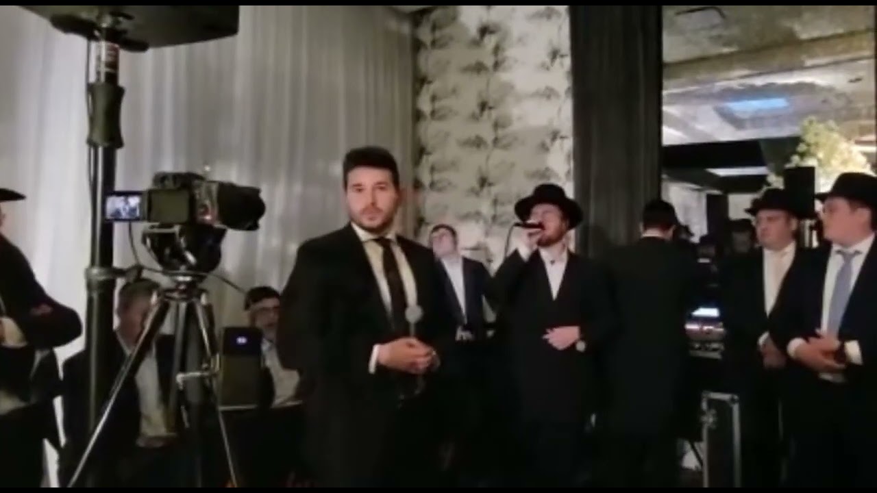 חופה עם הזמר לייבי וידער עם משה טישלער והקלידן חזקי שווארץ