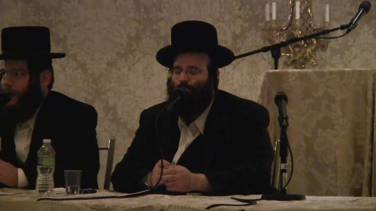 Shloime Taussig With Yedidim Choir Singing Tanya At The Hatzolah Chinese Auction.mp4