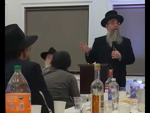 Rabbi Oberlander Speaks by Bruchim Habaim in Kingston