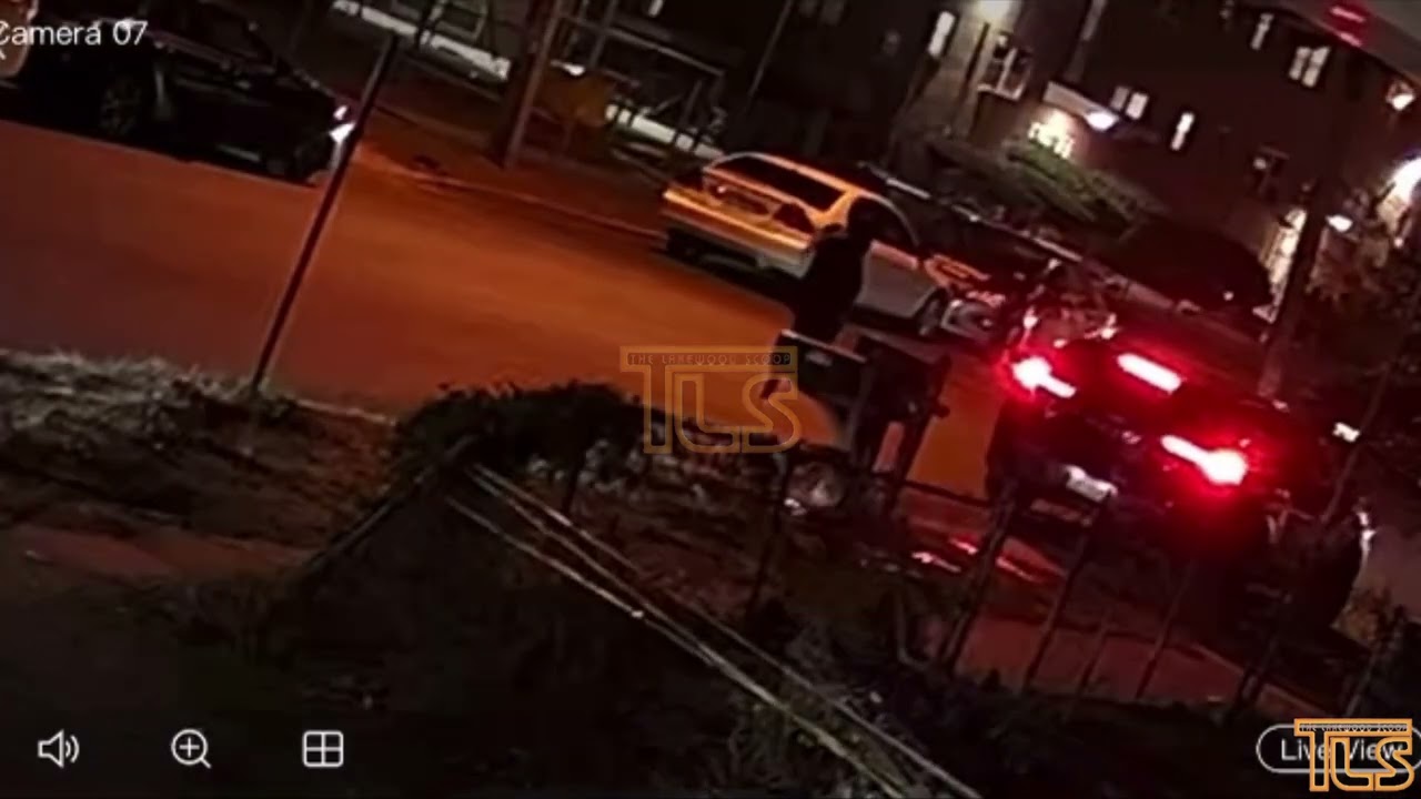 Pedestrian struck in Lakewood - surveillance video