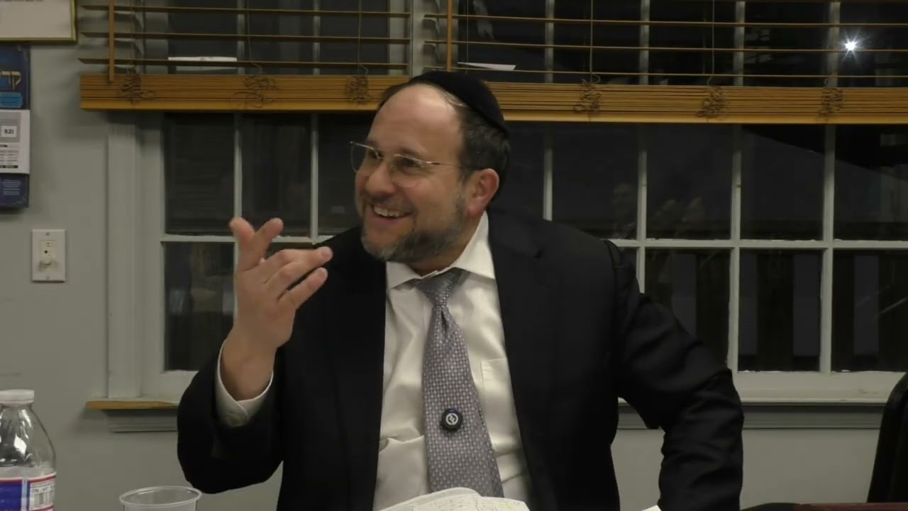Rabbi Doniel Staum Mishmar Parshas Mishpatim at Scheiner's