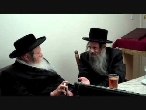 Kretchnif rebbe visits Foltichaner Rebbe