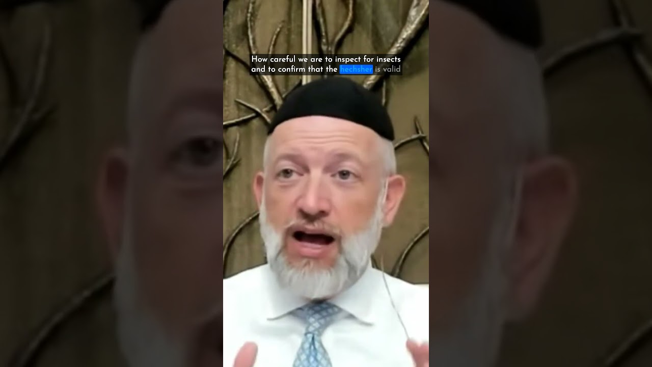 The Torah is Not Only Concerned With What We Put in Our Mouths - Clip from Tazria 5782