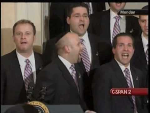 Sam Glaser Sings at the White House