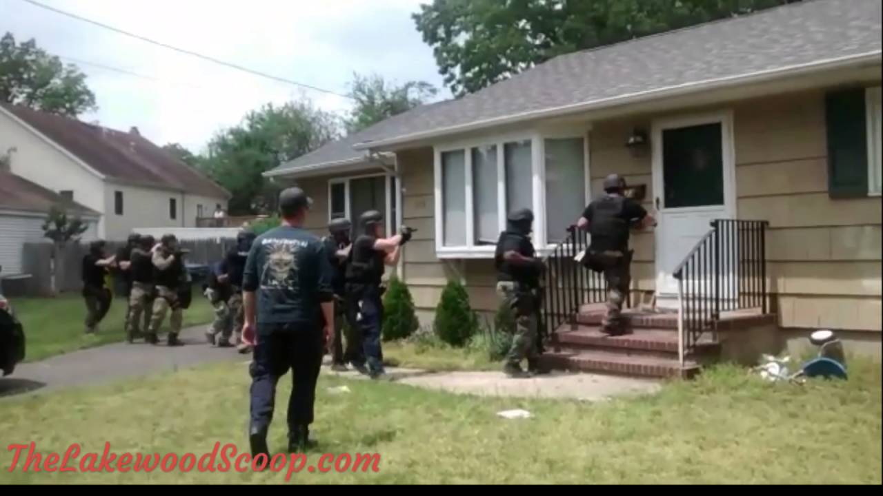 Joint Swat training in Lakewood