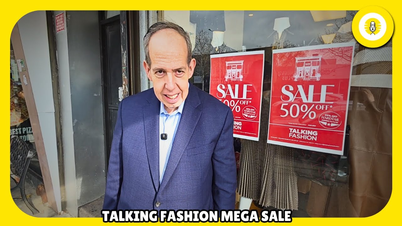 Talking Fashion - 50% OFF the Entire Store - The Perlowitz Show
