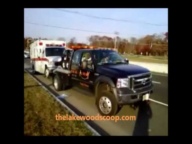 Hatzolah Ambulance being towed - transmission gone