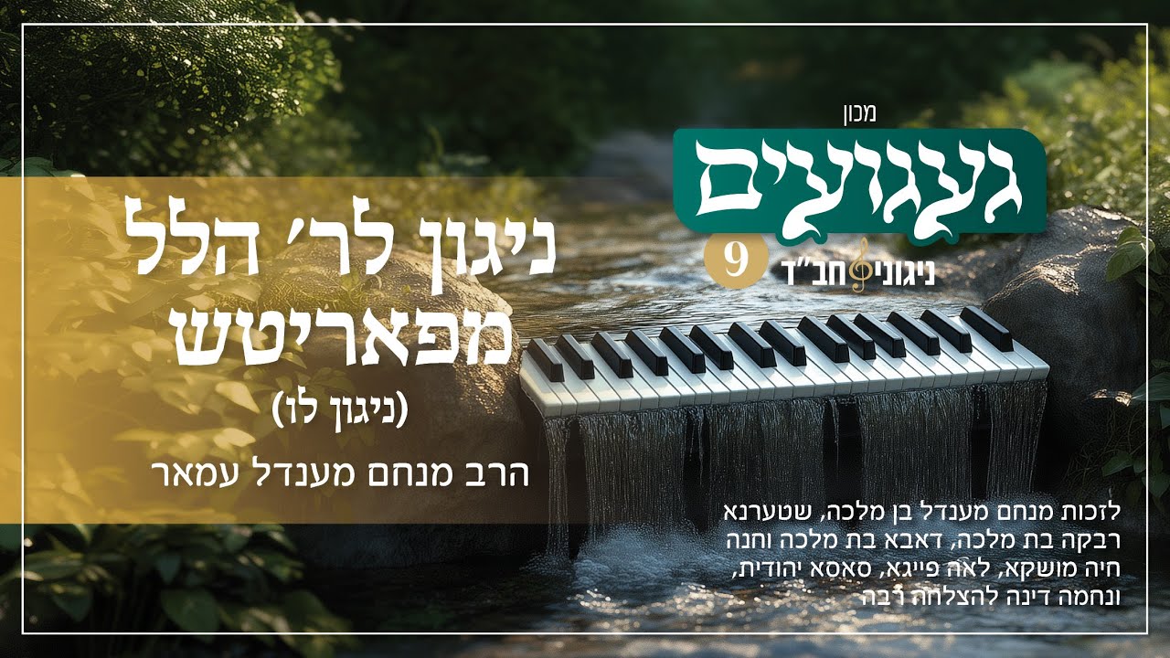 ניגון לר׳ הלל מפאריטש | הרב מנחם מענדל עמאר | געגועים 9