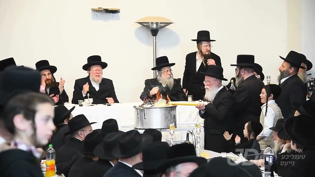האדמו"ר מטאלנא ביים טיש זאת חנוכה