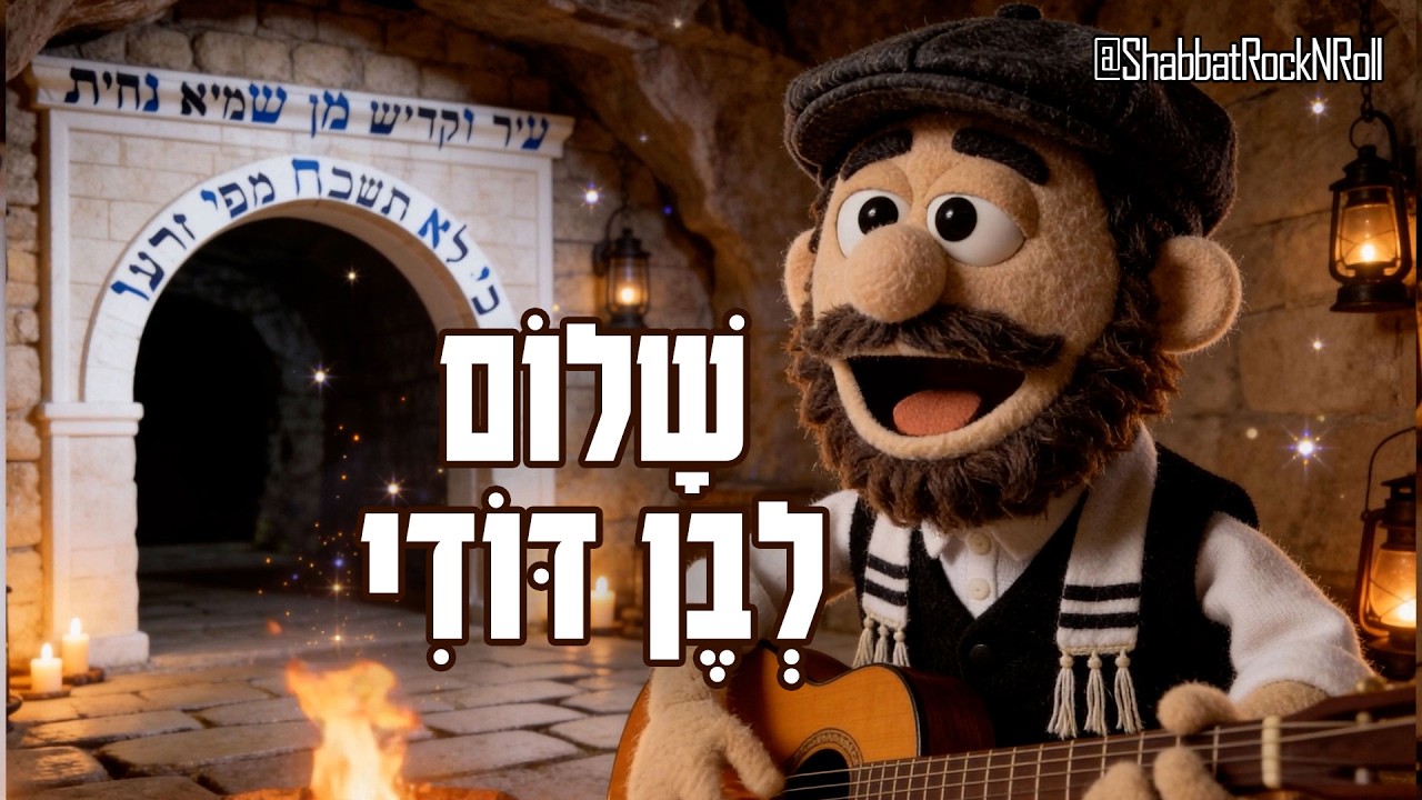 שלום לבן דודי | Shalom Leben Dodi | Muppet Animation | מאת רבי שלמה אבן גבירול זצ"ל