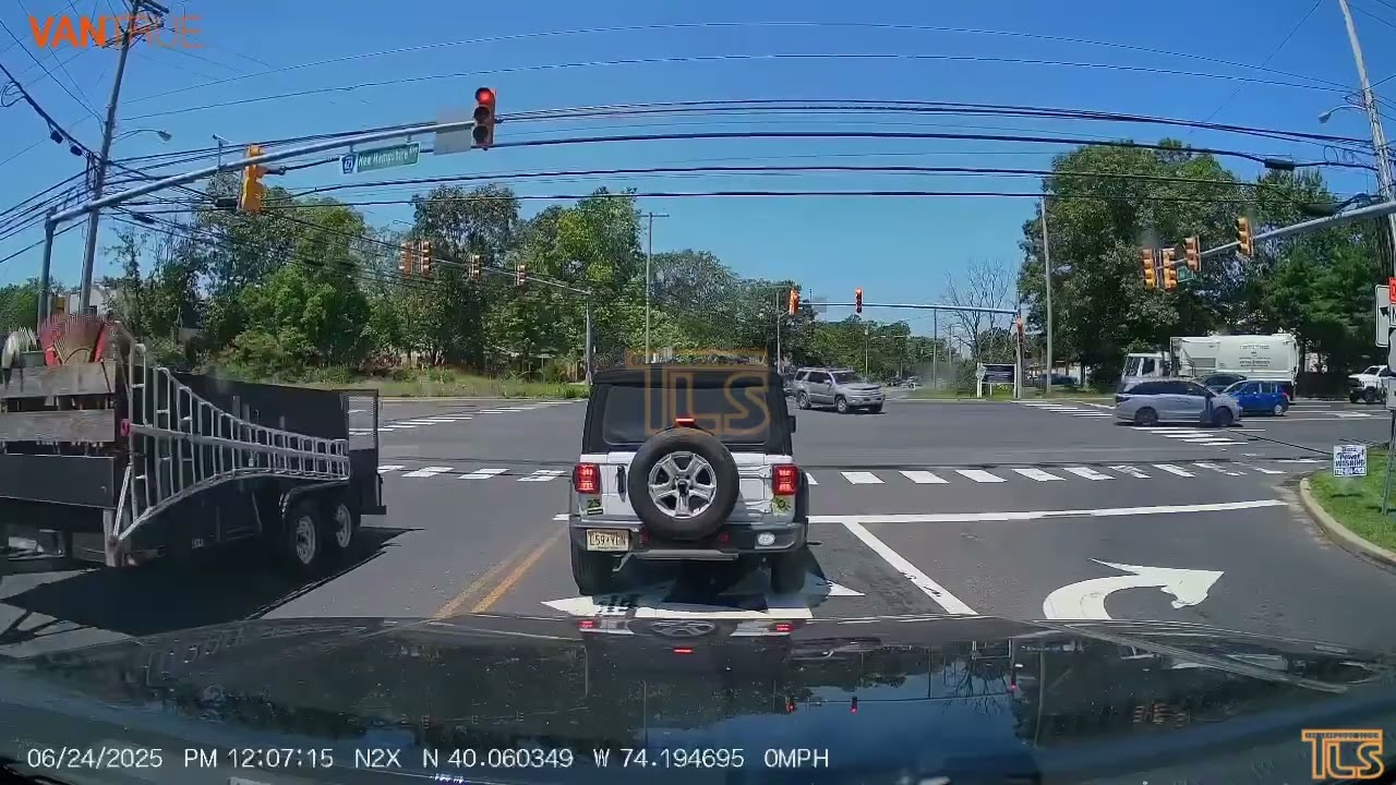 Dashcam captured accident on New Hampshire Avenue in Lakewood