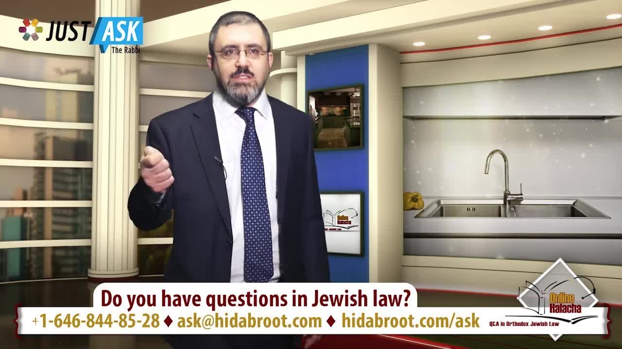 How Do I Kosher My Sink & Countertops for Passover? - Rabbi Shay Tahan