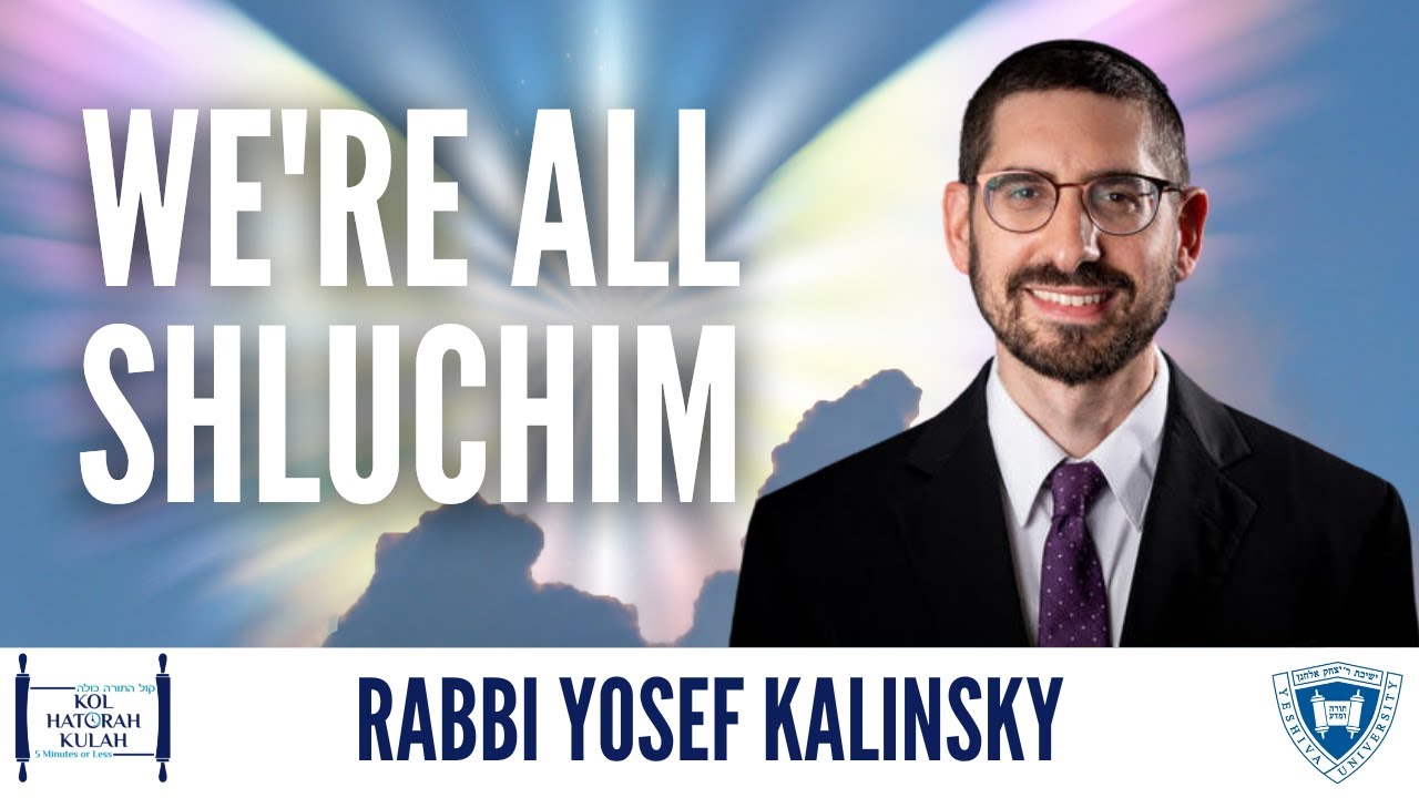 We're all Shluchim - Rabbi Yosef Kalinsky