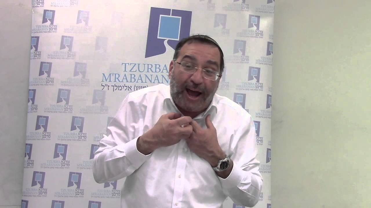 הרב אלגאזי - צורבא מרבנן הלכות ליל הסדר - חלק ב'