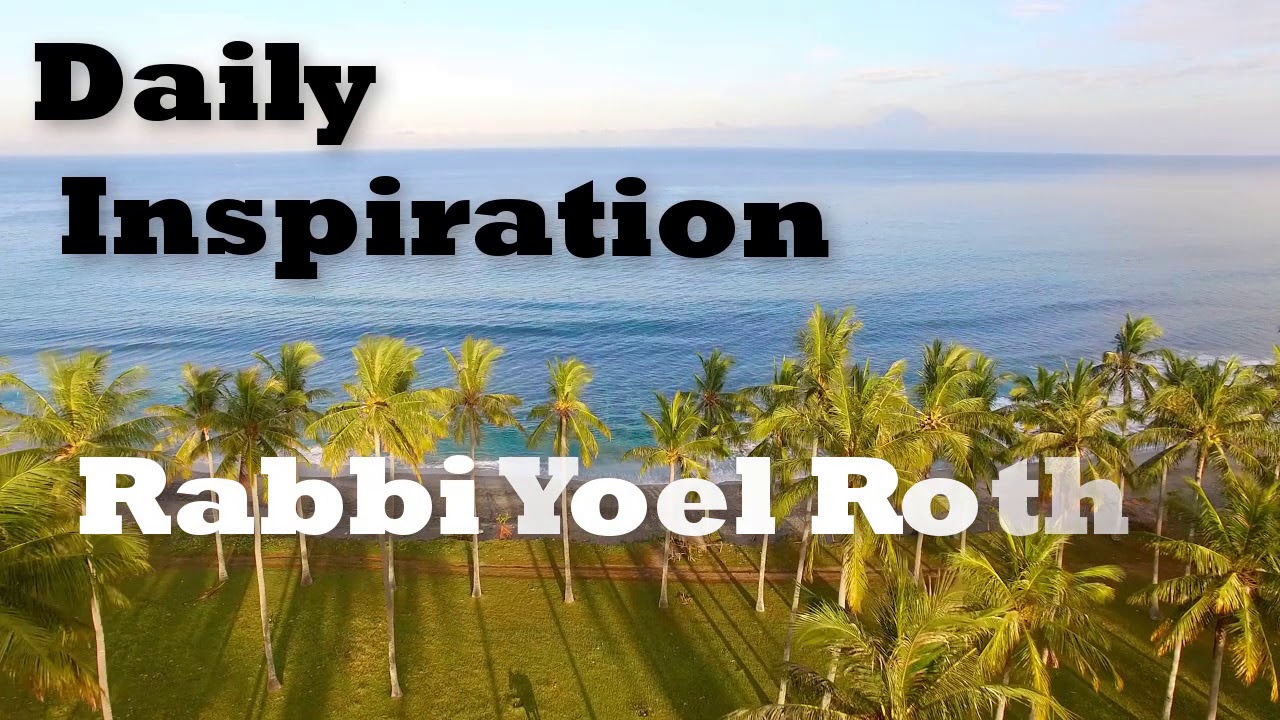 Rabbi Yoel Roth - You can talk to Hashem even things that you cant say for your therapist