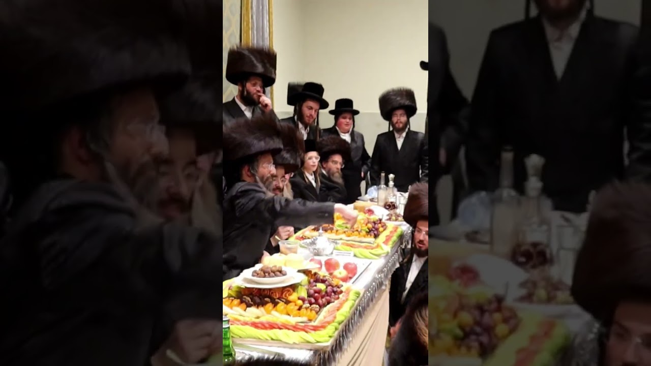 תיעוד משמחת השבע ברכות המרכזי לבן כ"ק מרן האדמו"ר שליט"א