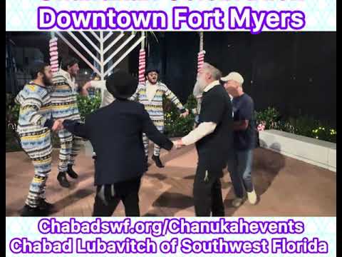 Light Dispels Darkness Chanukah Celebration Downtown Fort Myers