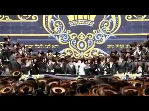 שמחת החתונה פון נכד כ"ק אדמו"ר מבאבוב שליט"א
