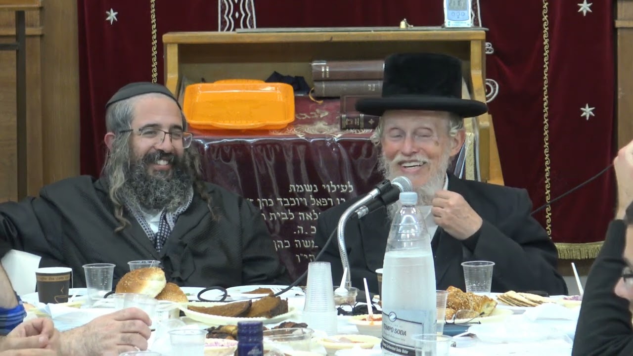 התוועדות חנוכה עם הרב חיים שלום דייטש ישיבת נהורא שנת תש"פ