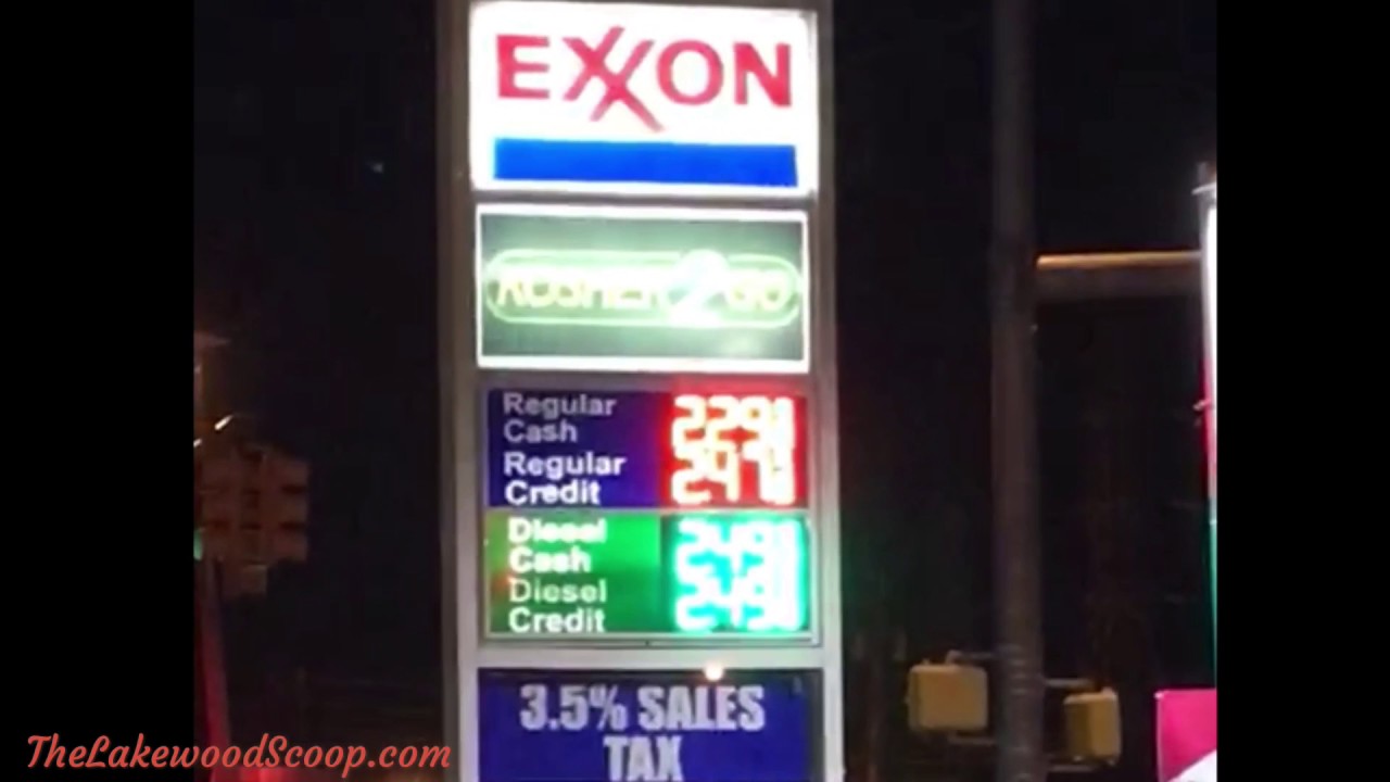 Changing the gas prices in Lakewood after gas tax hike