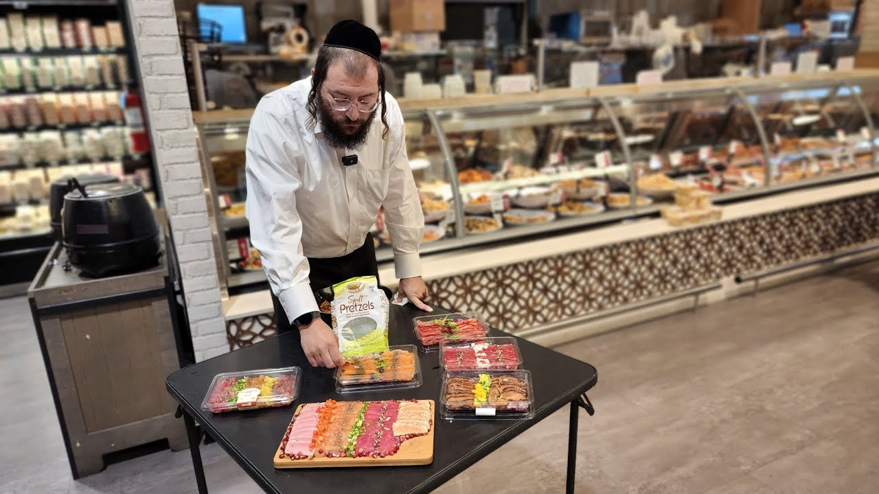 "PRODUCT OF THE WEEK" Yossi Brach @shverechusid, Shibolim spelt pretzels Aisle 9 cured fish platters
