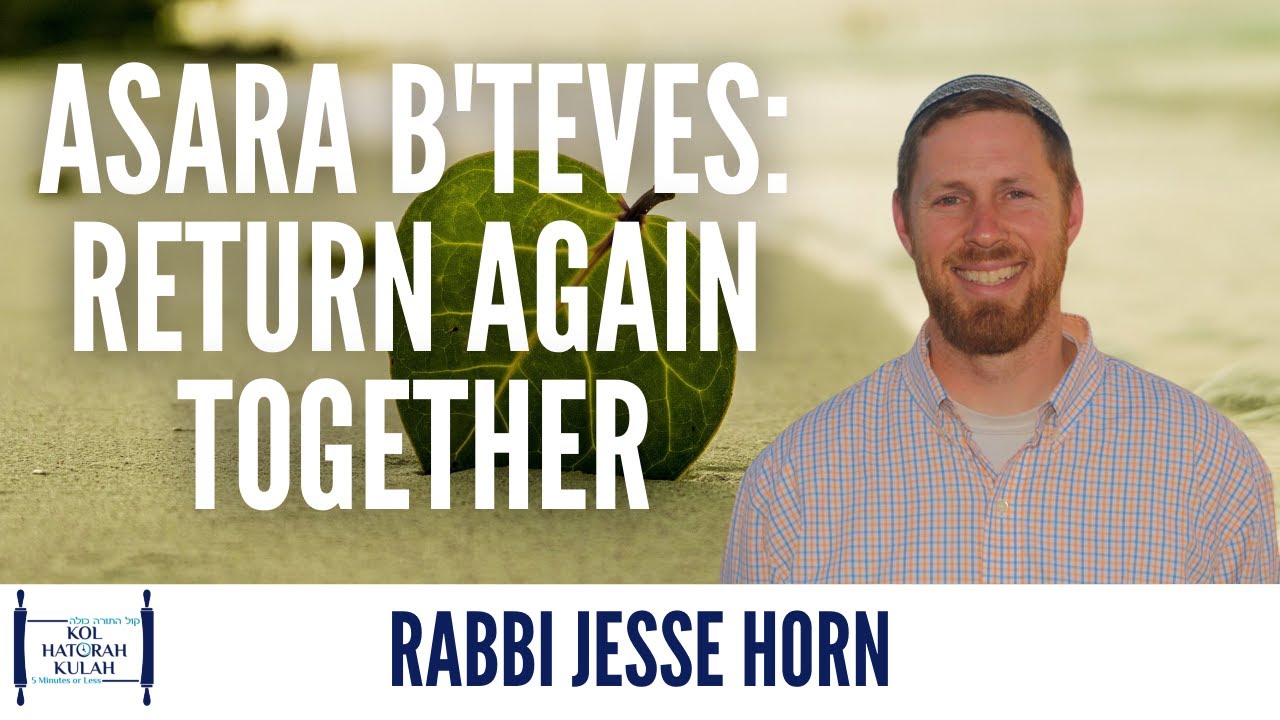 Asara B'Teves: Return Again Together - Rabbi Jesse Horn