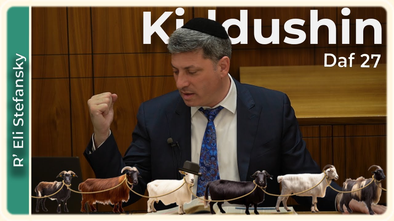 Daf Yomi Kiddushin Daf 27 by R’ Eli Stefansky
