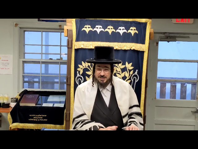 על מה אתה סומך על הגבורה שלך או על היישרות שלי - Rav Benzion Sneh Chizuk Yomi at Scheiner's