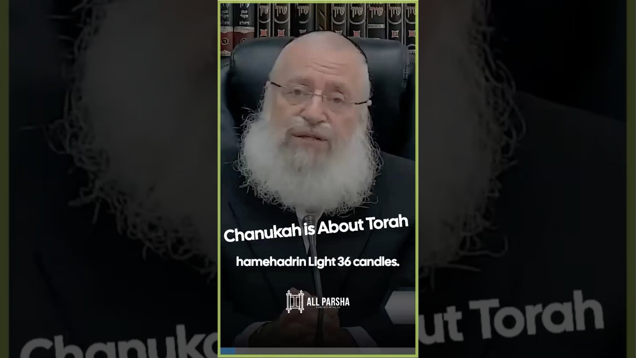 The Light of Chanukah is Learning Torah!