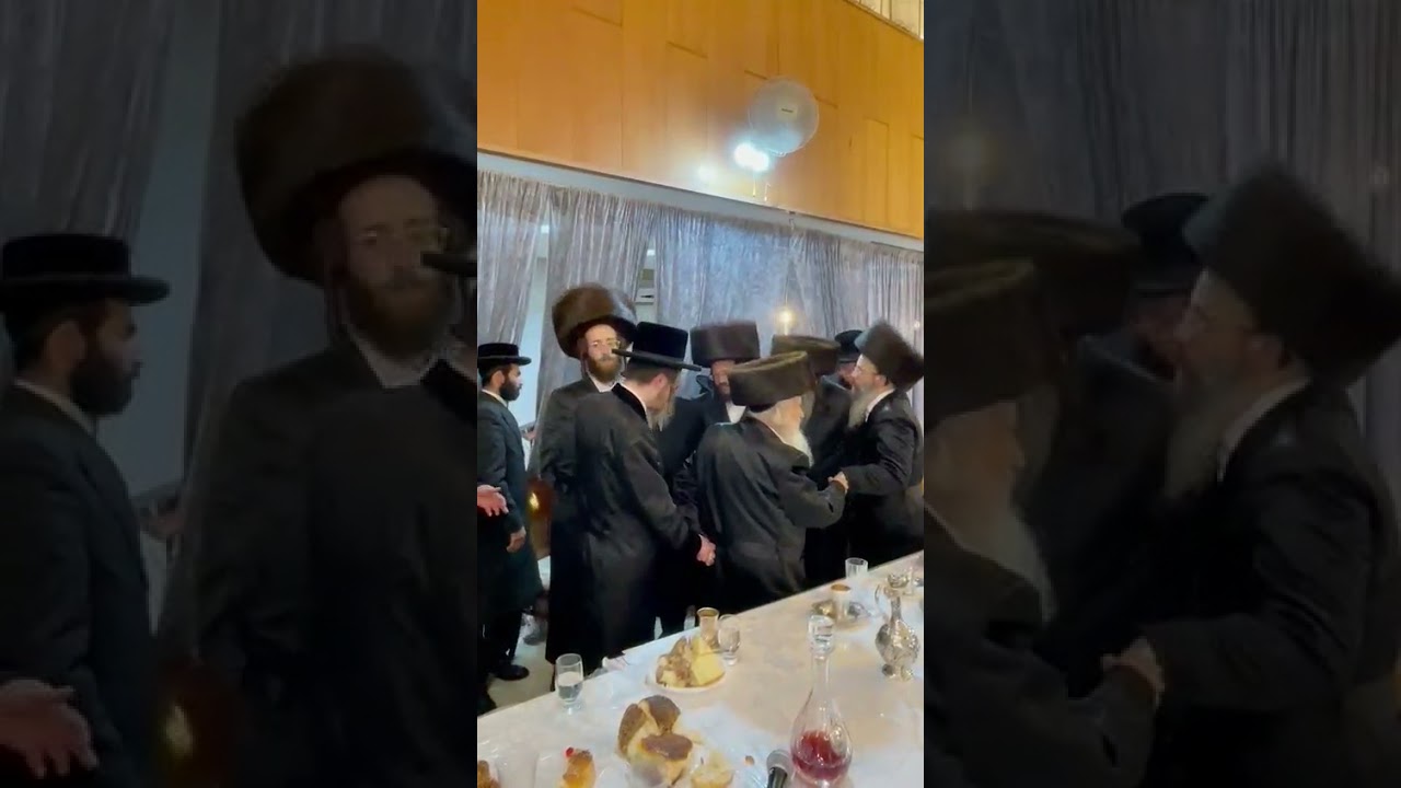 כ"ק אדמו"ר מסאדיגורא ביים שמחת החתונה בבית זוויהעל- ערלוי