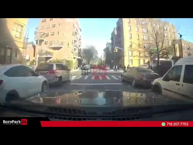 Child nearly struck crossing against a green light at 14th Ave.