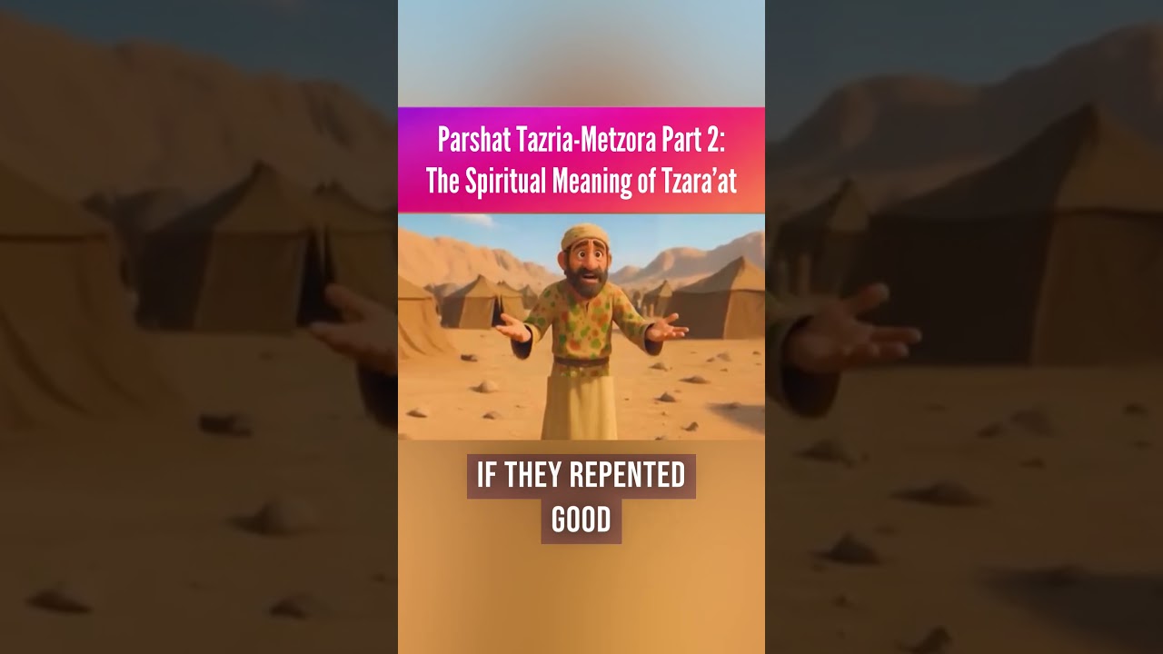 Parshat Tazria-Metzora Part 2: The Spiritual Meaning of Tzara'at