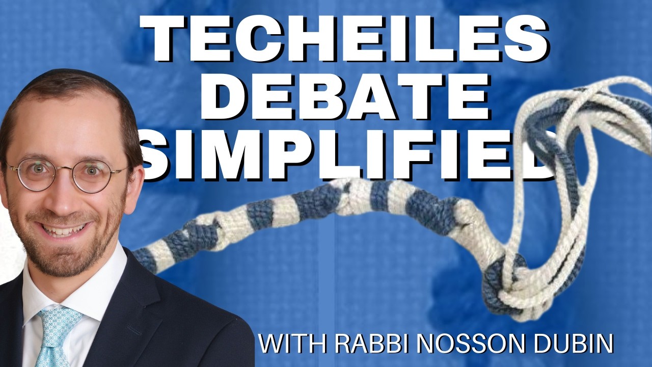 Techeiles Debate Simplified 📘🧵