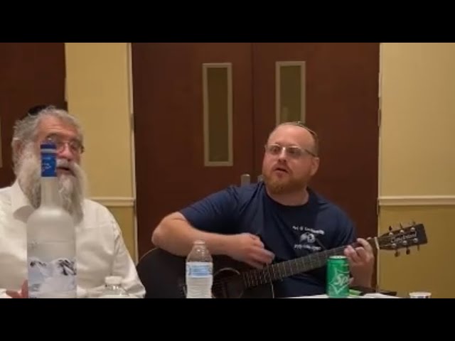 Elul Farbrengen with Music by Avi Gev at Chabad Lubavitch of Southwest Florida