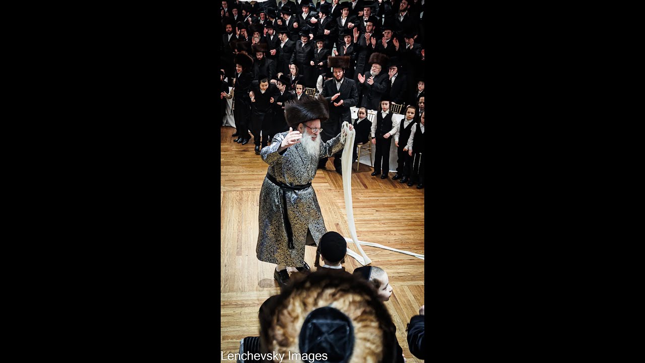 Spinka Rebbe Mitzvah Dance #shorts