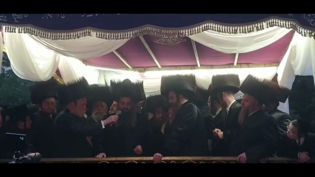Wedding Of The Youngest Son Of The Sadigura Rebbe Zt"l - Sivan 5782