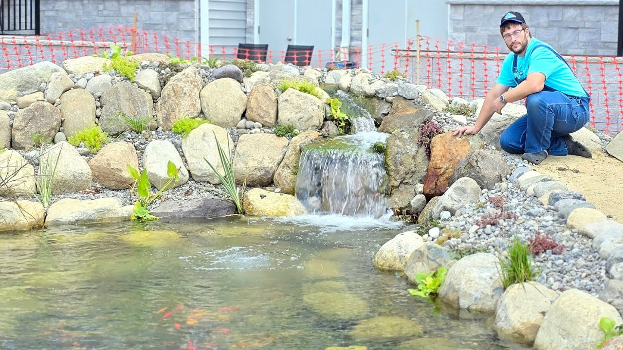Waterfalls and Fish ponds in your Backyard (or front yard) ● A talk with Kiamesha Ponds