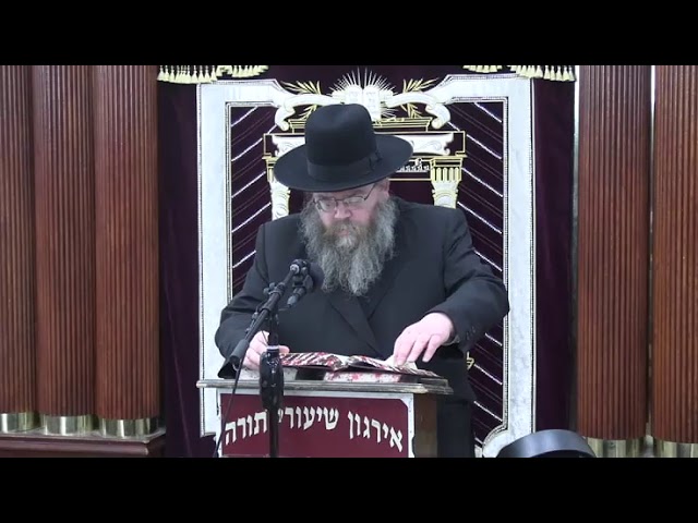 ותוסף אסתר ותדבר לפני המלך - ר' משה מאיר לעדערמאן שליט"א