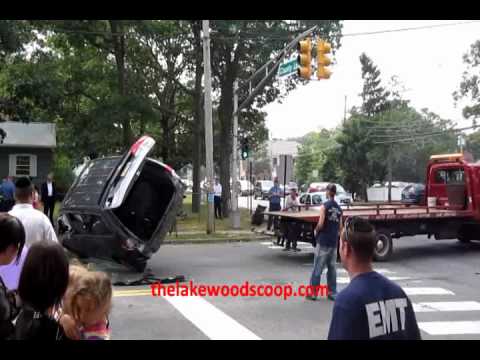 Overturned Vehicle Countyline Forest