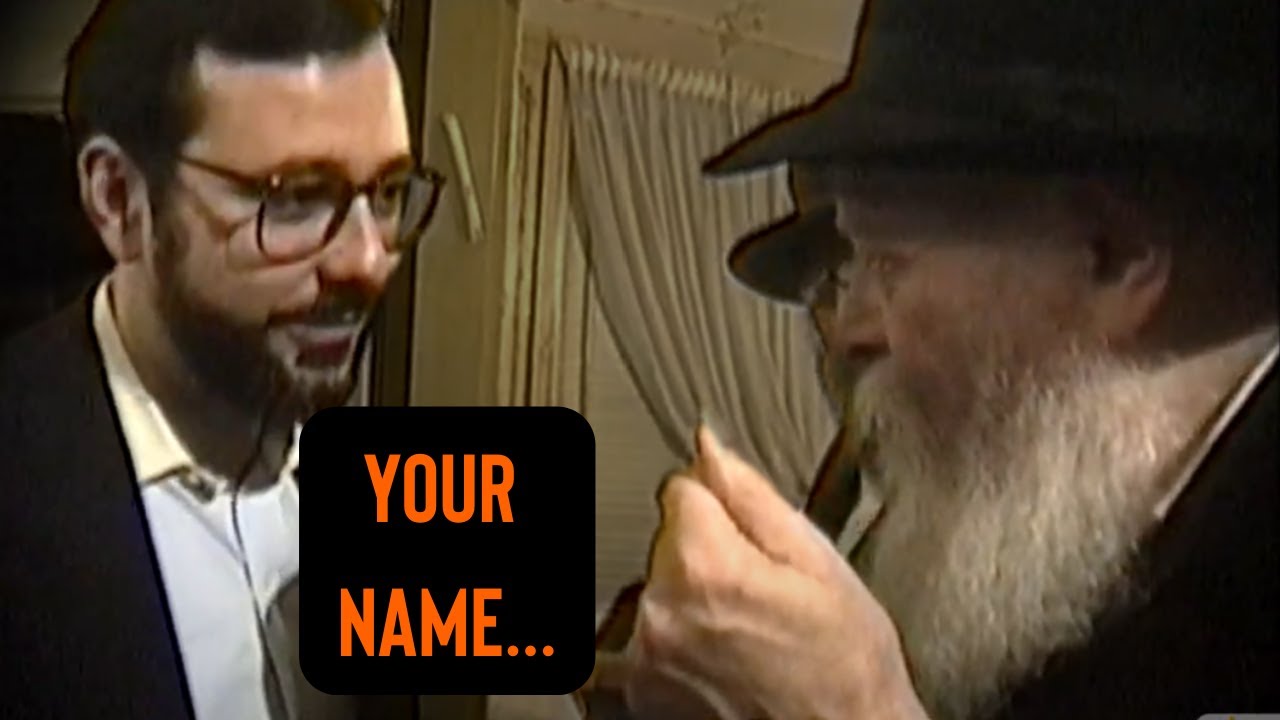 WATCH: The Rebbe and the name "Noah"