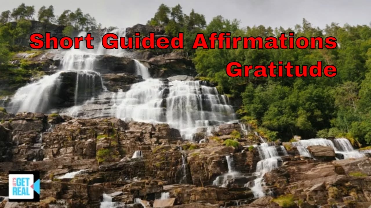 Short Guided affirmations, Gratitude, Deep relaxation